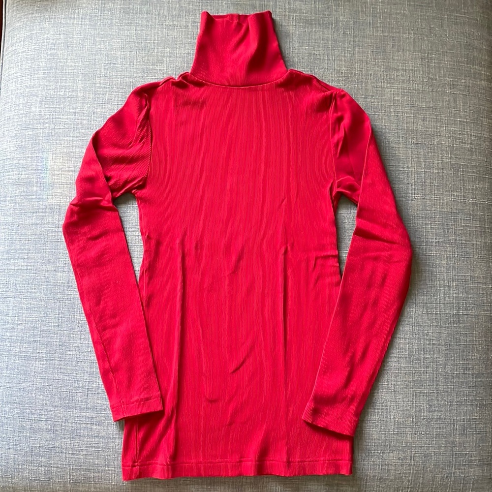 Eddie Bauer Red Turtleneck